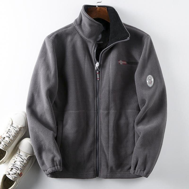 Veste matelassée homme double col