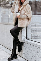 Veste bomber femme à capuche