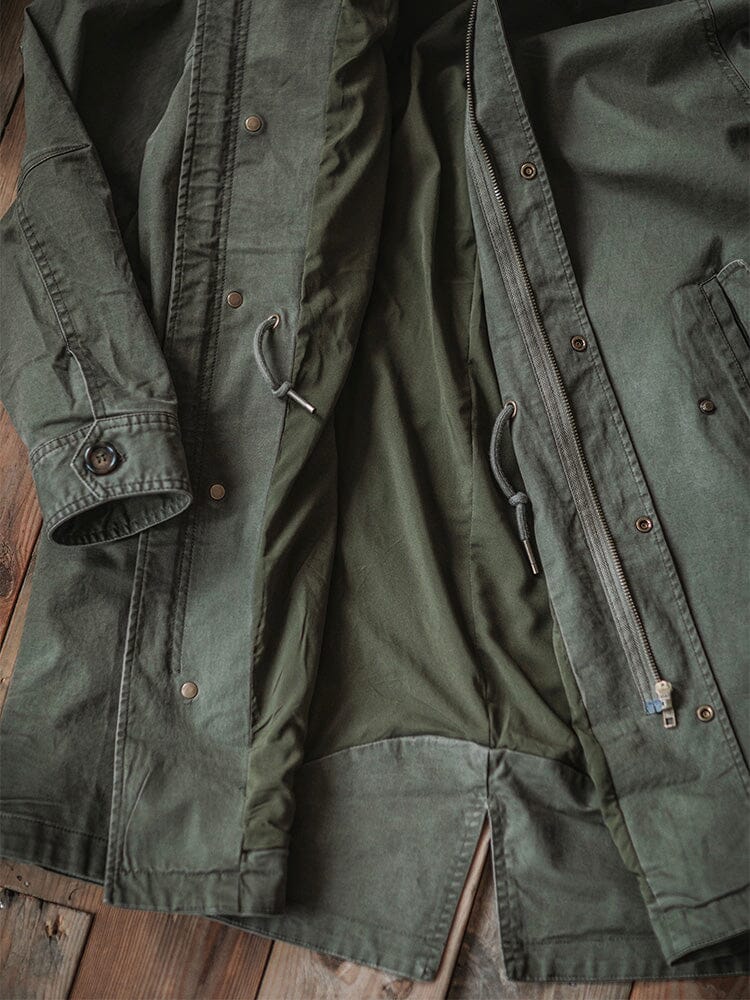 Parka homme style militaire M51 à capuche