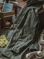 Parka homme style militaire M51 à capuche