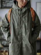 Parka homme style militaire M51 à capuche