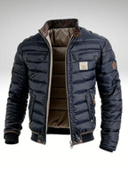 Veste matelassée homme col montant