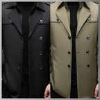 Trench homme mi-long doublure amovible