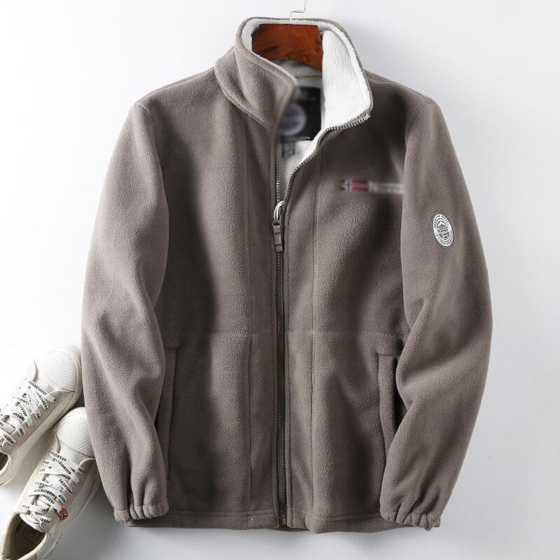 Veste matelassée homme double col