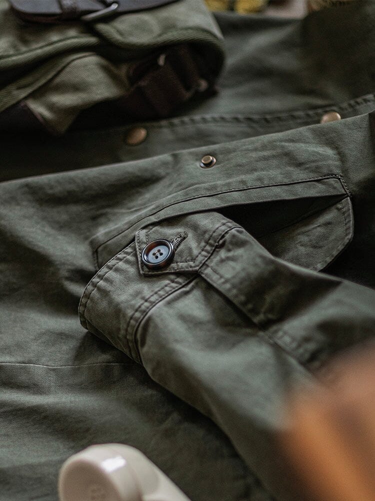 Parka homme style militaire M51 à capuche