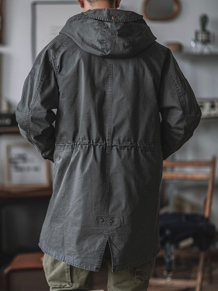 Parka homme style militaire M51 à capuche