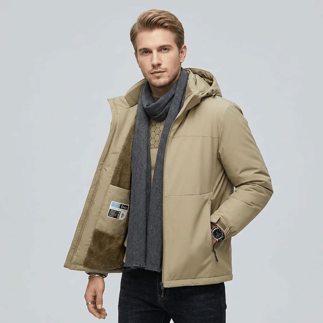 Manteau polaire homme porte en ville