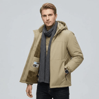 Manteau polaire homme porte en ville