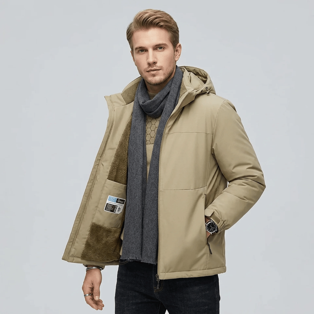 Manteau polaire homme porte en ville