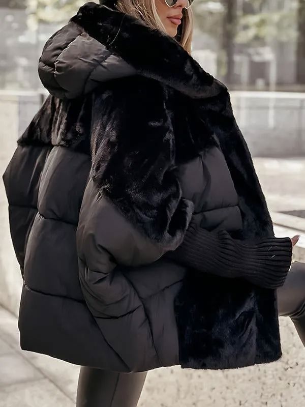 Veste bomber femme à capuche
