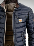 Veste matelassée homme col montant