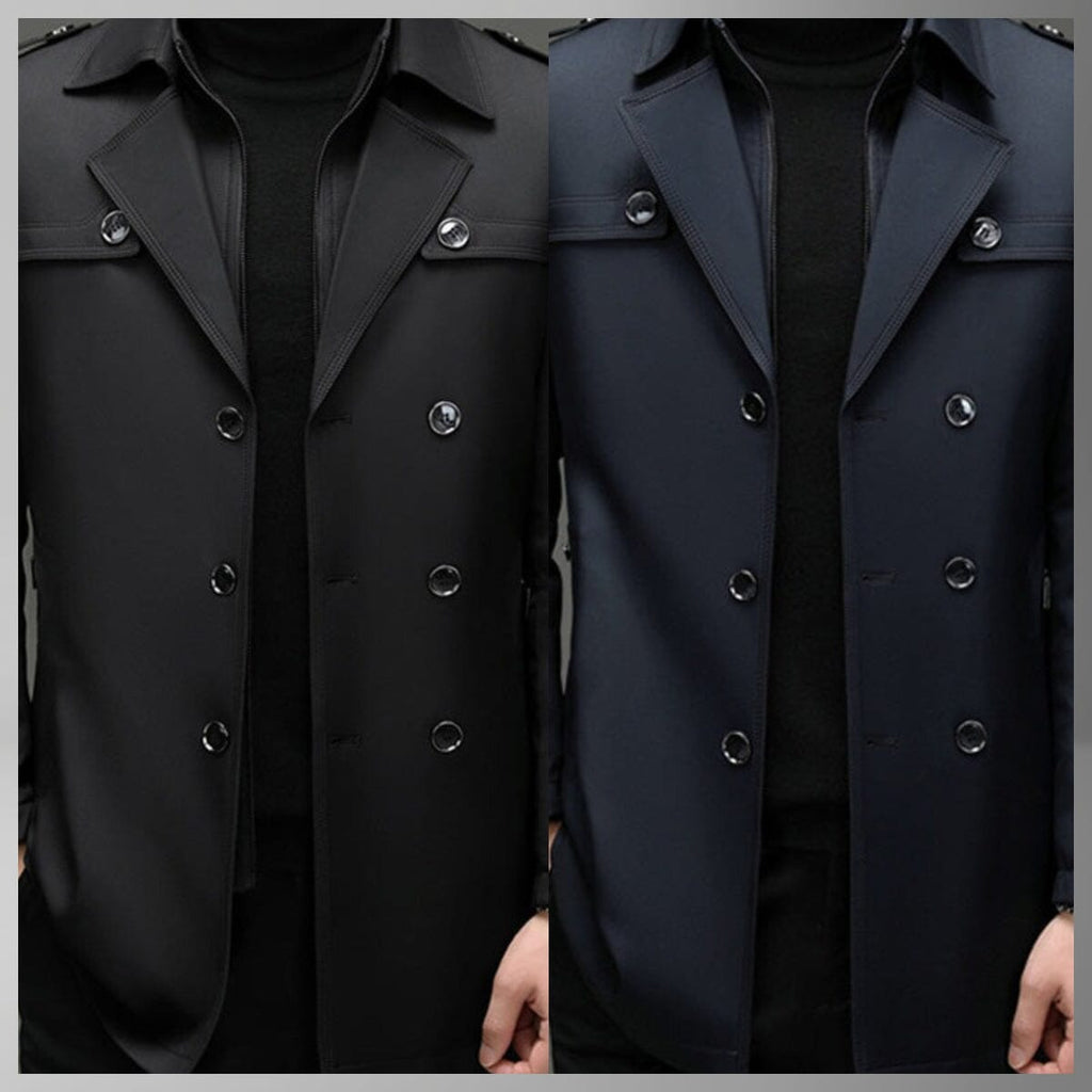 Trench homme mi-long doublure amovible