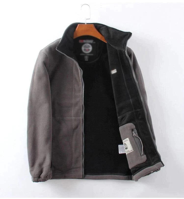 Veste matelassée homme double col