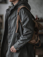 Parka homme style militaire M51 à capuche
