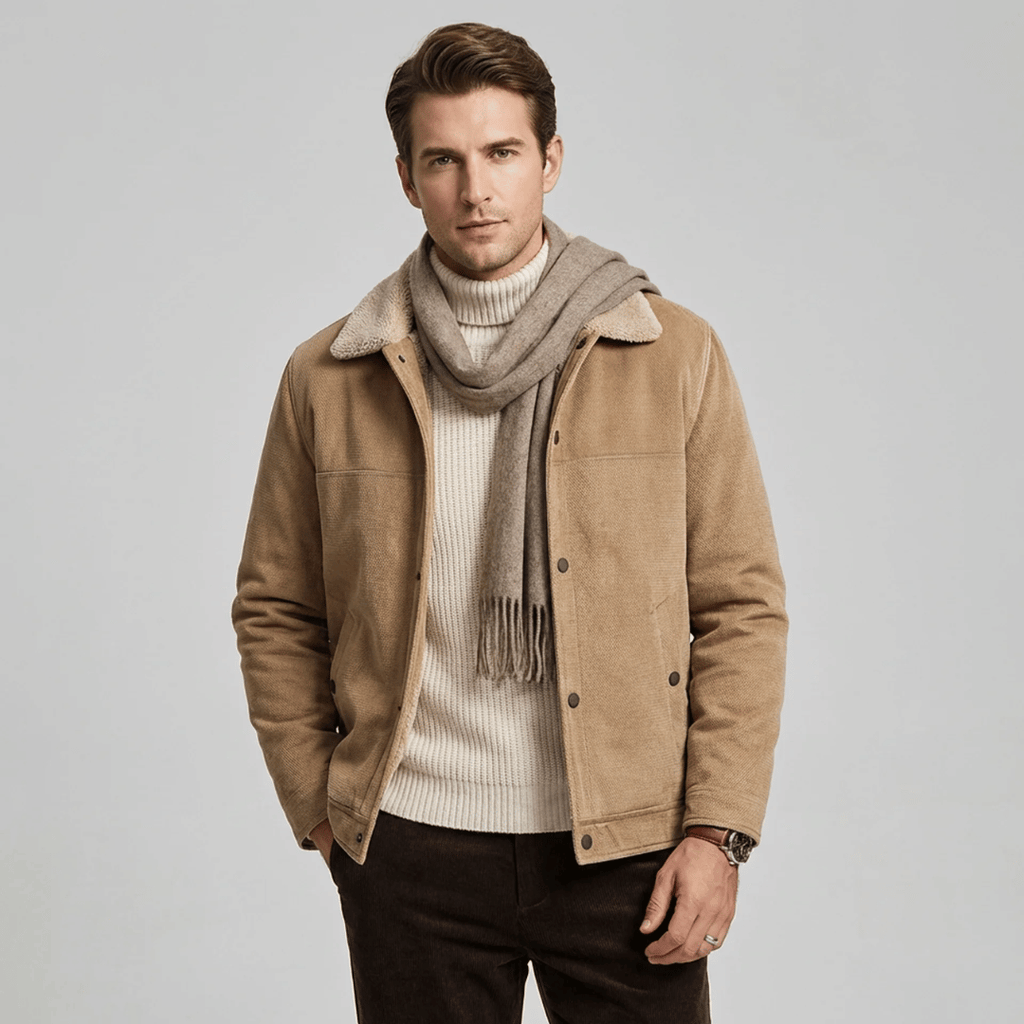 Veste Amsterdam homme coloris caramel