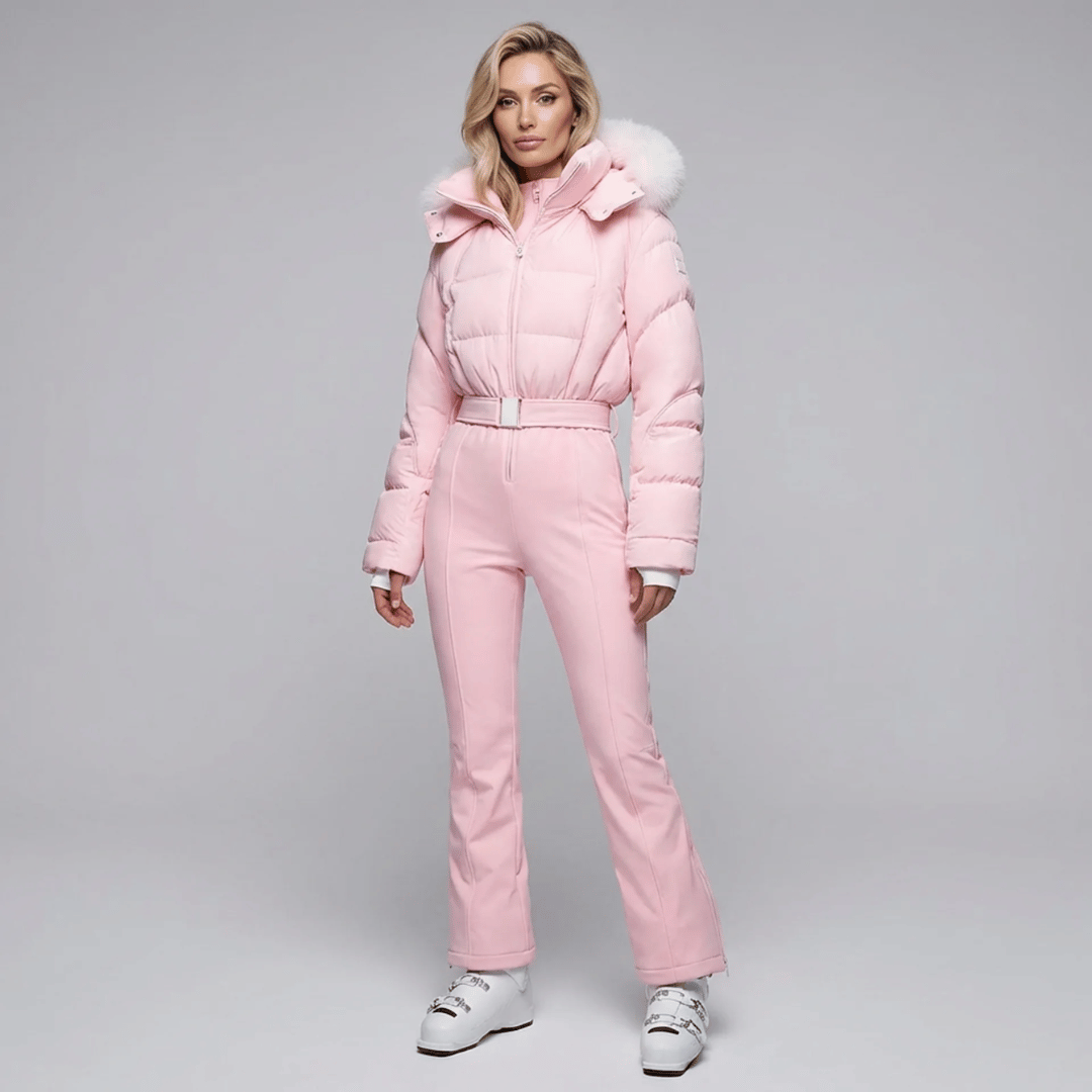 Combinaison de ski femme Chamonix imperméable, vue de face