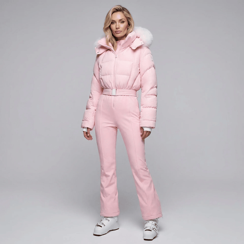 Combinaison de ski femme Chamonix imperméable, vue de face