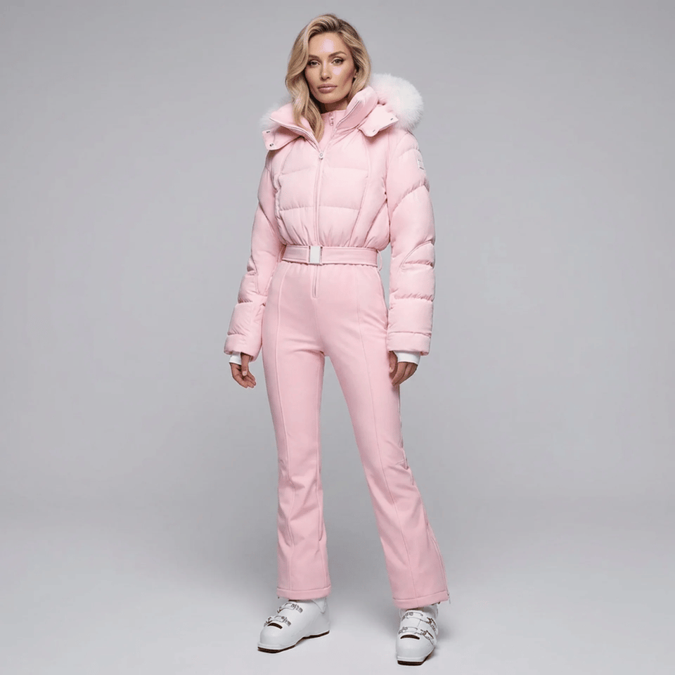 Combinaison de ski femme Chamonix imperméable, vue de face
