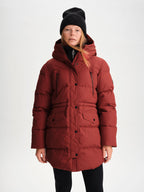 Parka matelassée longue unisexe coupe-vent