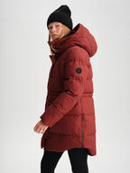 Parka matelassée longue unisexe coupe-vent