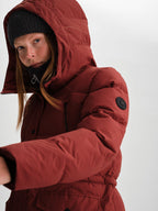Parka matelassée longue unisexe coupe-vent