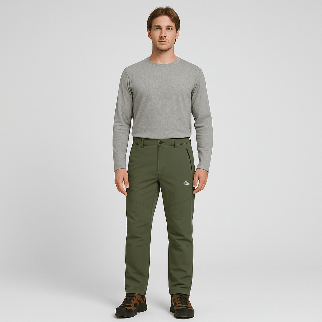 Pantalon de ski homme impermeable, vue de face
