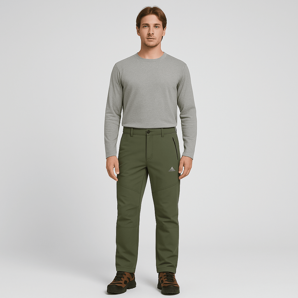 Pantalon de ski homme impermeable, vue de face