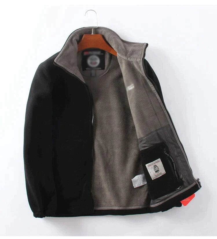 Veste matelassée homme double col
