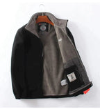 Veste matelassée homme double col