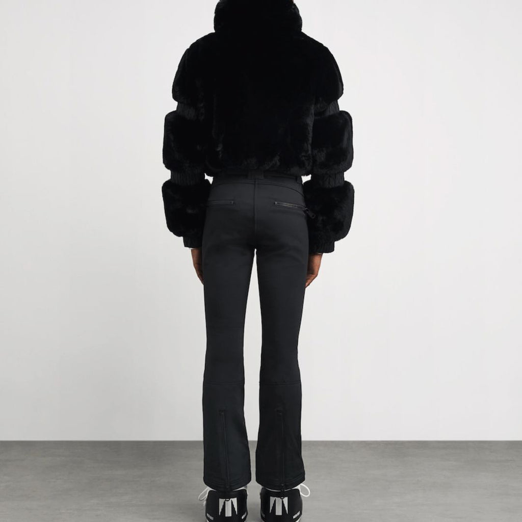 Combinaison de ski femme Aspen noire, vue de dos