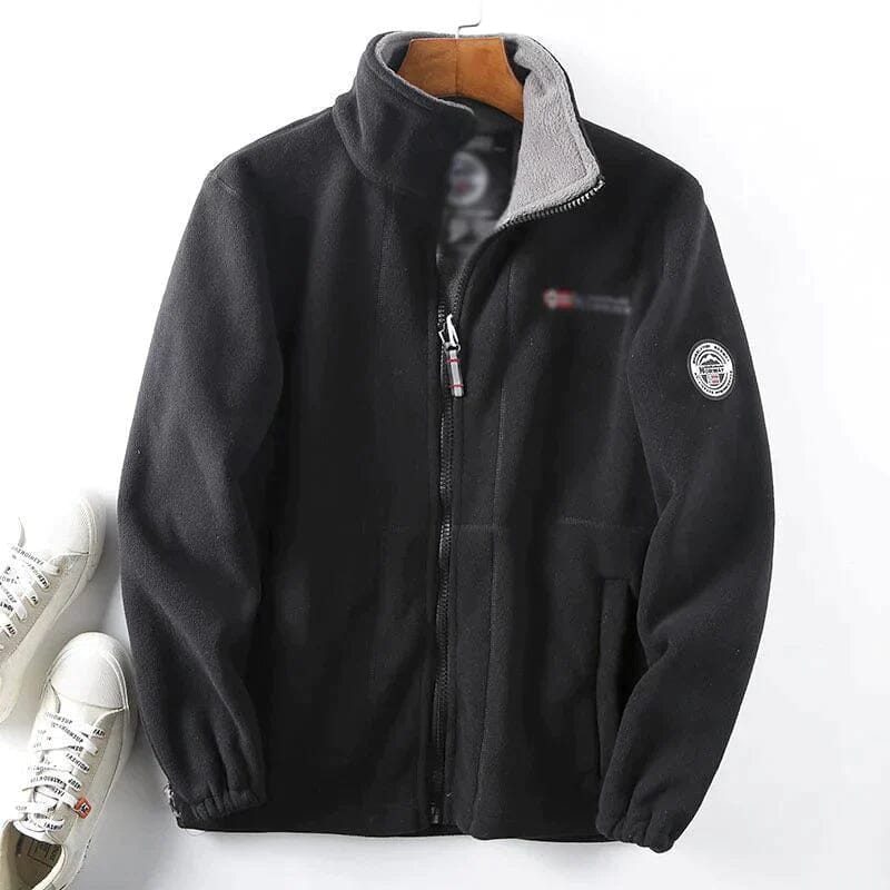 Veste matelassée homme double col