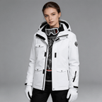 Manteau de neige femme, coloris rose