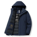 Coloris disponibles de la doudoune impermeable homme