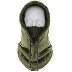 Cagoule polaire mixte vue de profil