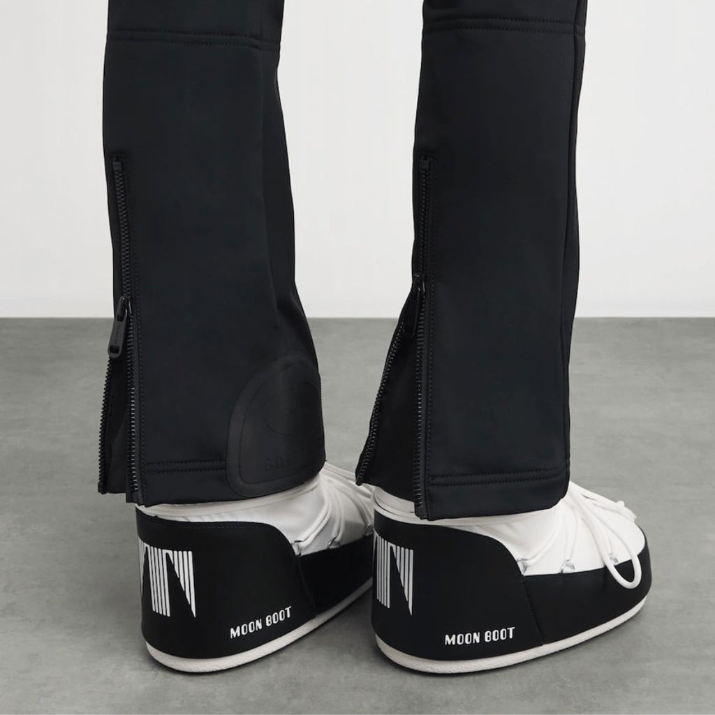 Combinaison de ski femme Aspen, détail des finitions et de la fermeture