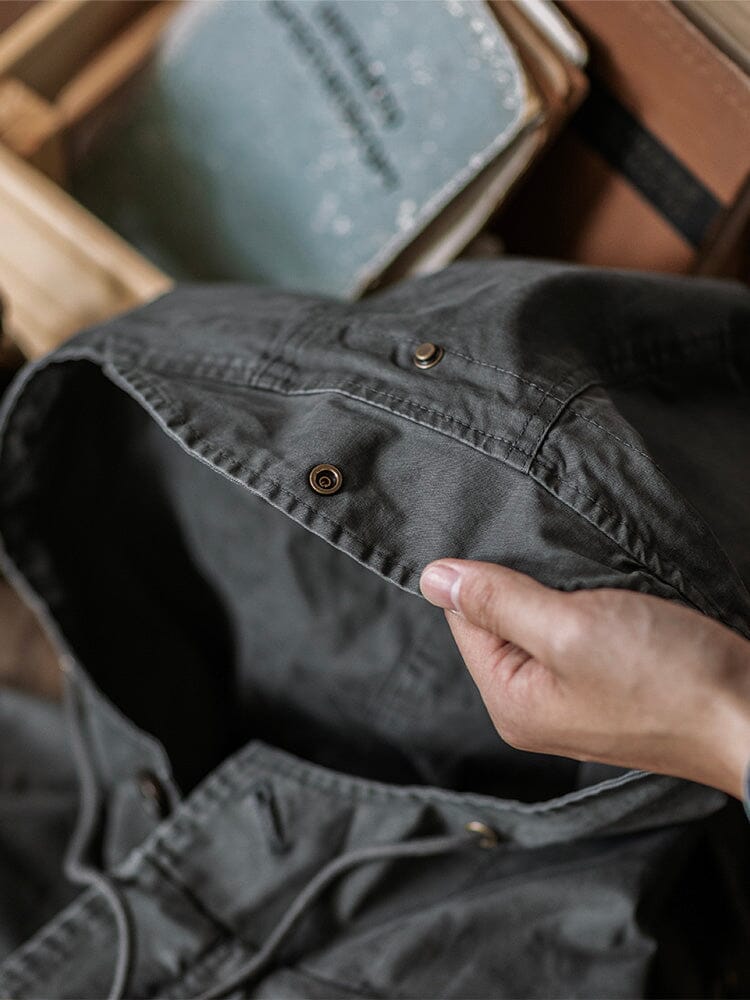 Parka homme style militaire M51 à capuche
