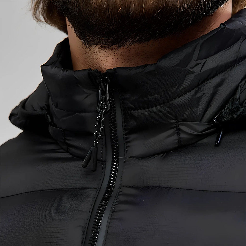 Veste chauffante unisexe à capuche