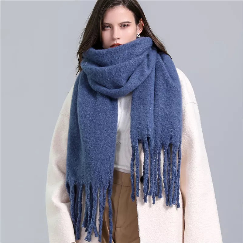 Écharpe en cachemire femme pour l'hiver