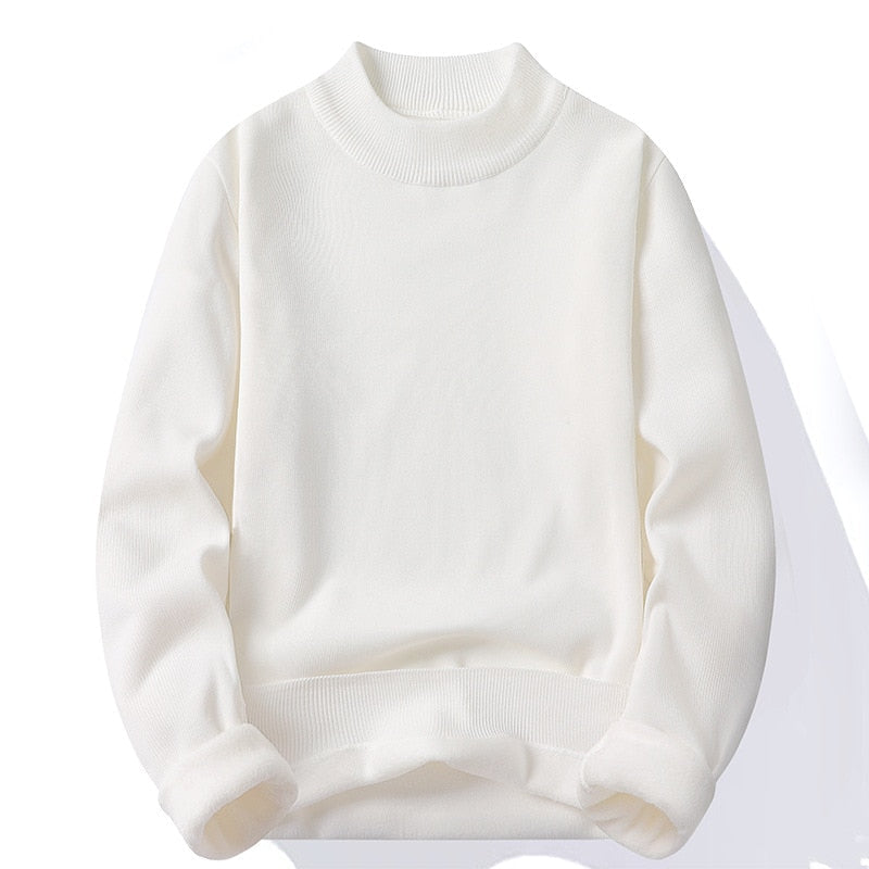 Pull polaire homme coloris blanc