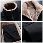 Doublure polaire interieure de la veste coupe-vent homme