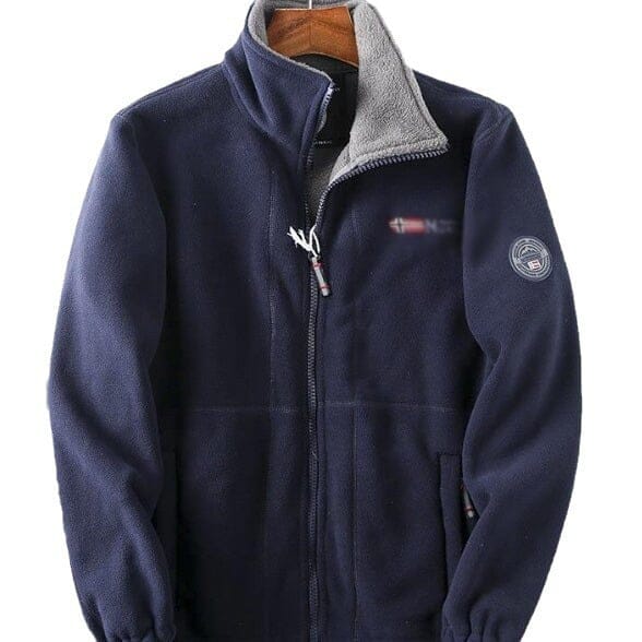 Veste matelassée homme double col
