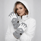 Gants de ski femme imperméables et tactiles