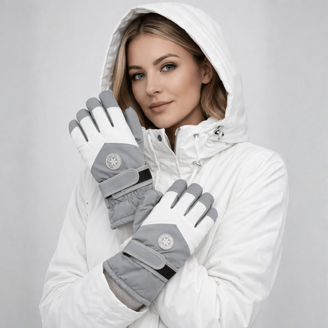 Gants de ski femme imperméables et tactiles