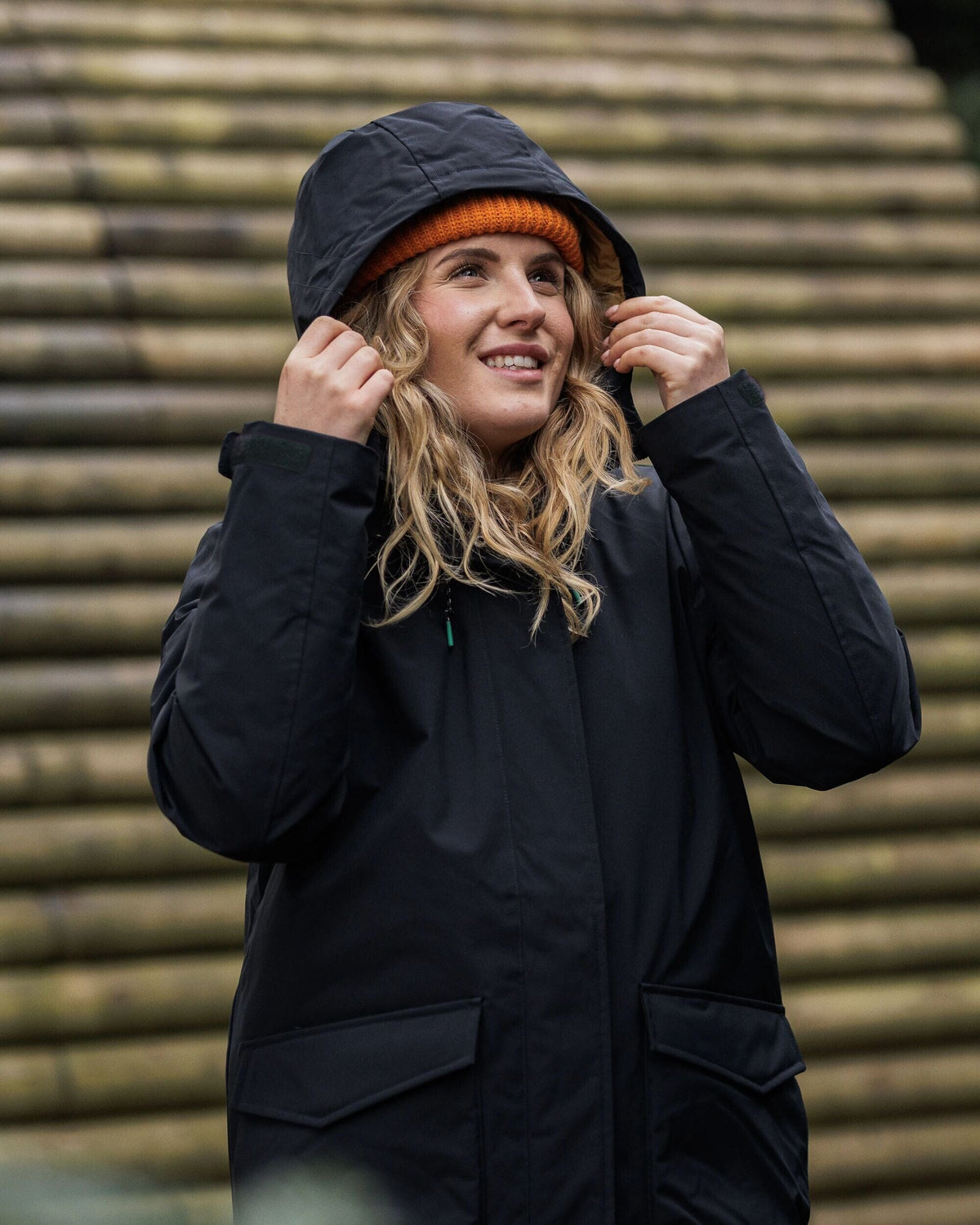 Parka isolante unisexe à capuche