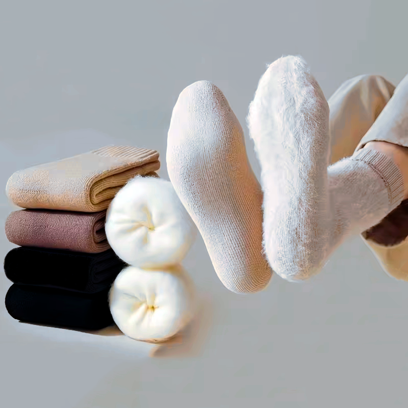 Lot de chaussettes polaires thermiques pour l'hiver