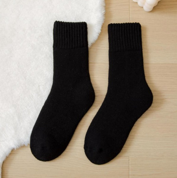 Chaussettes polaires thermiques coloris noir