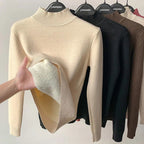 Pull polaire femme coloris beige