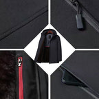 Parka homme doublée polaire à capuche