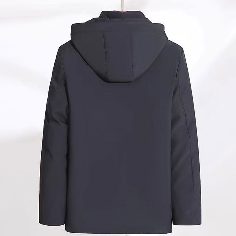 Parka homme doublée polaire à capuche