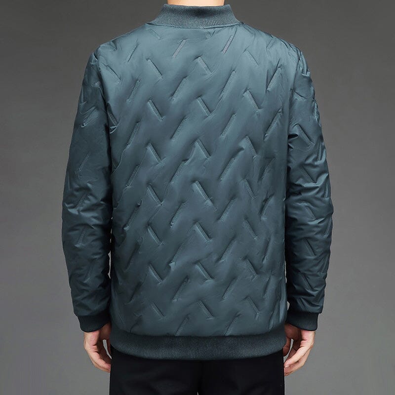 Veste matelassée homme épaisse col montant